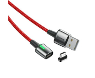 Baseus Kabel Magnetyczny USB-microUSB Baseus Zinc 1,5A 2m czerwony - 1379479 - zdjęcie 1
